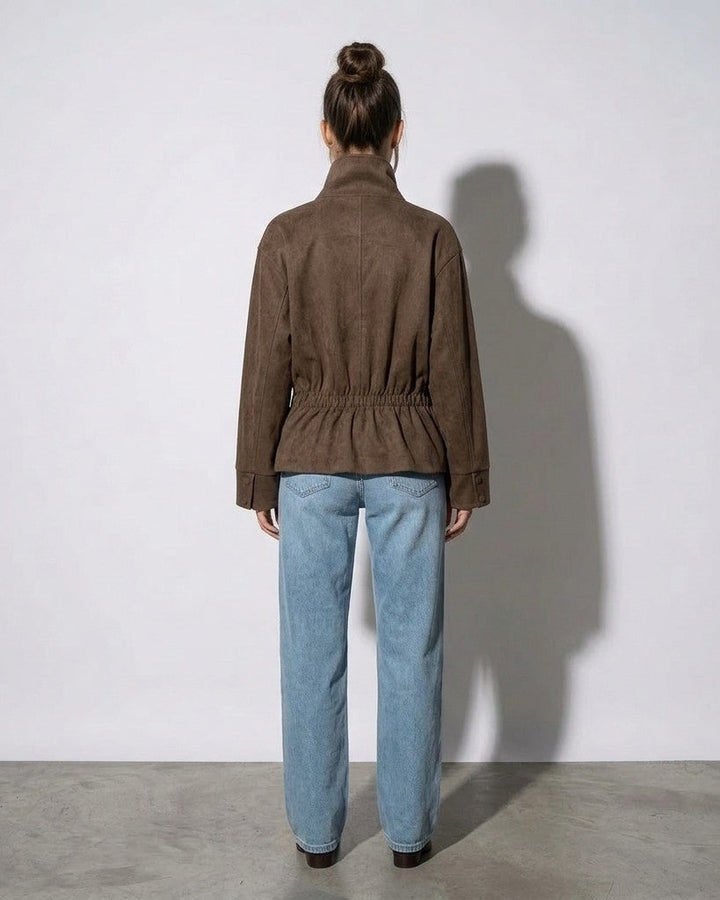 "Diane" Suede Jacket