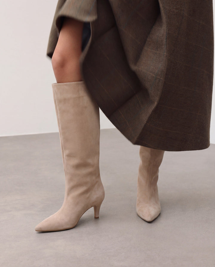 Seravyn | Leather Knee High Boots