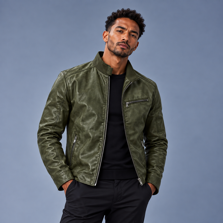 Casual Leather Jacket