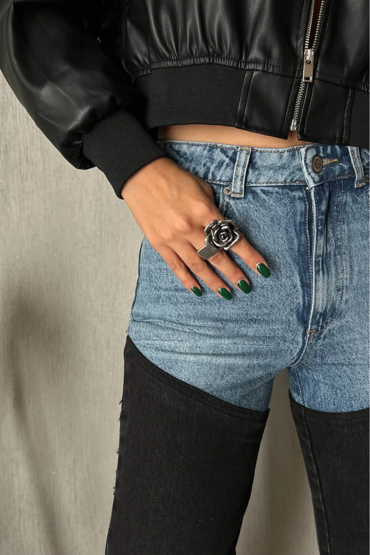 Bestseller Stylish Two Colored Jeans