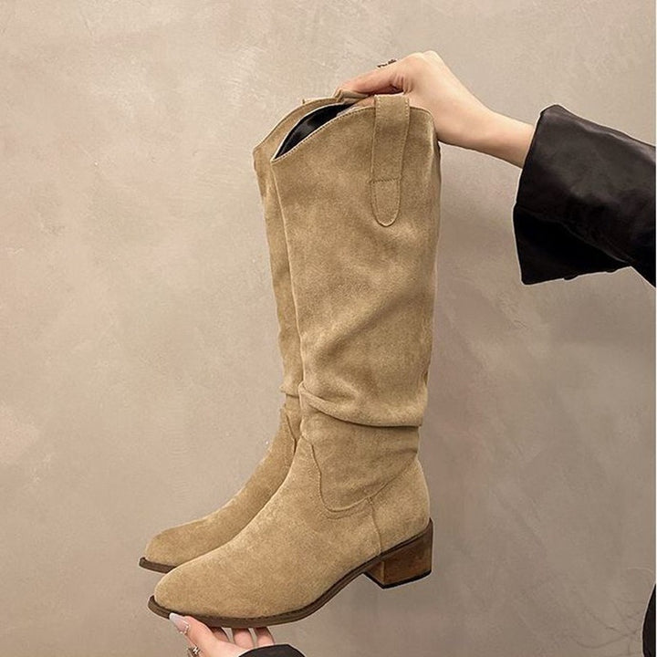 Velvet Haze Boots