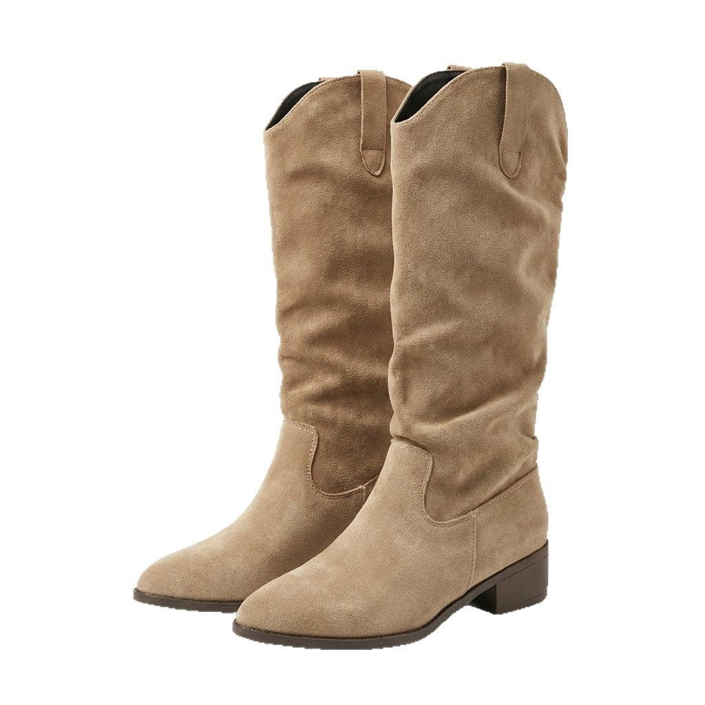 Velvet Haze Boots