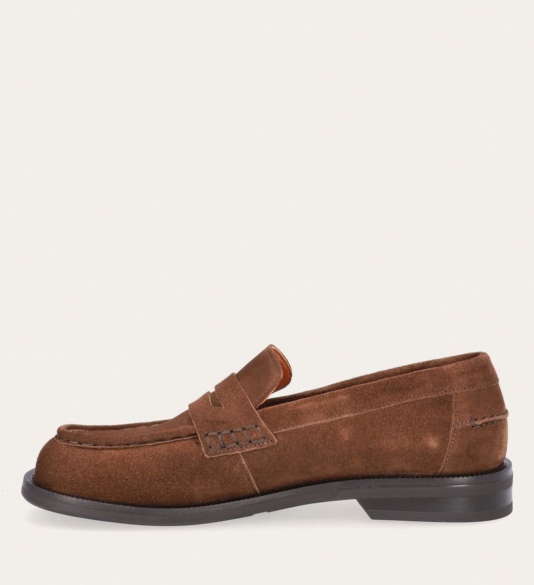 Brown Suede Loafers
