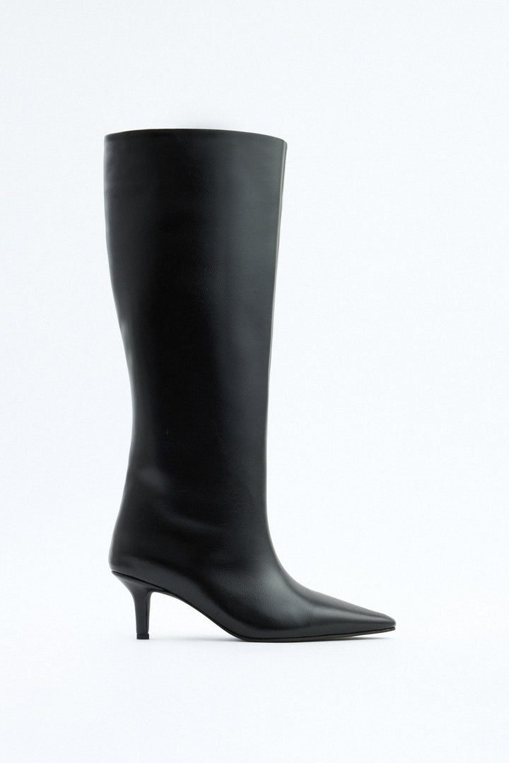 Seravyn | Leather Knee High Boots