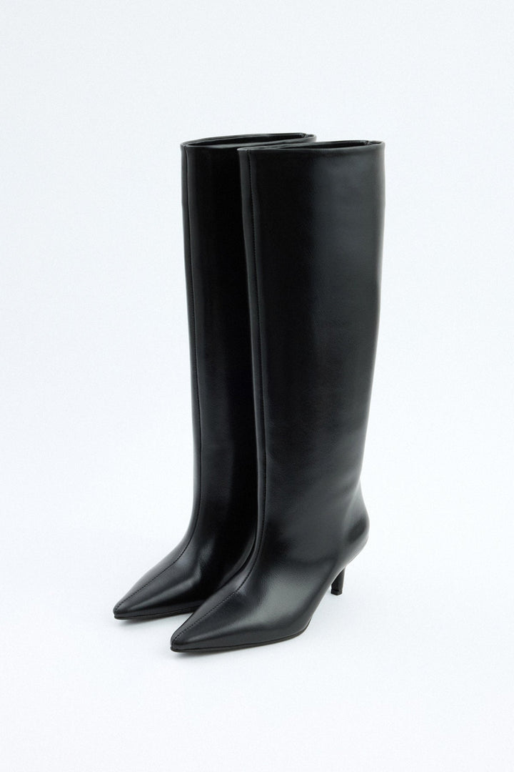 Seravyn | Leather Knee High Boots