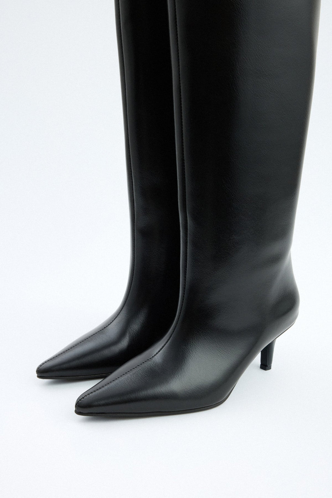 Seravyn | Leather Knee High Boots
