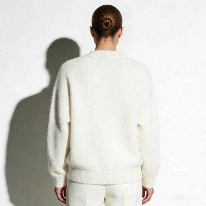 Elaris | Oversized Mohair Knit Cardigan