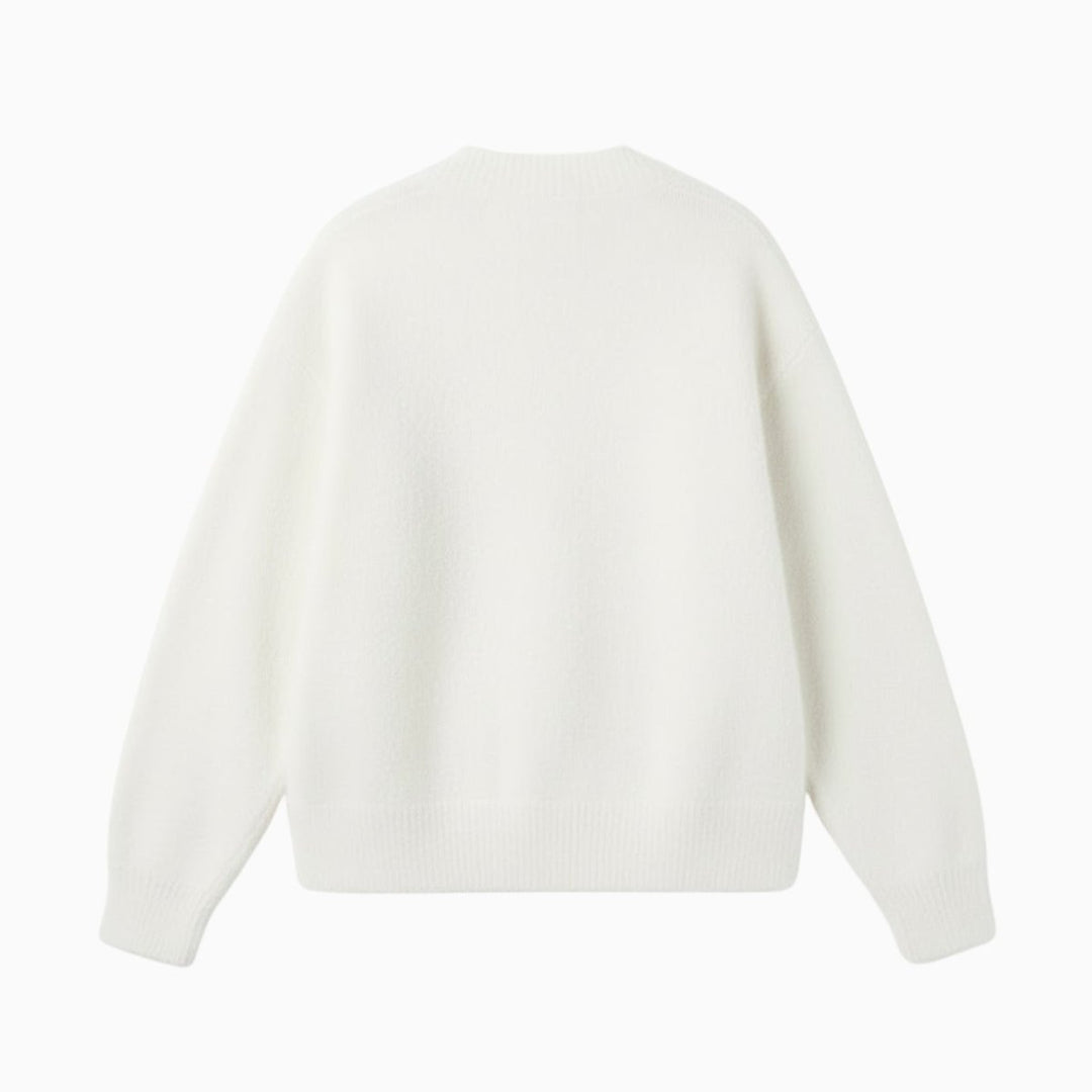 Elaris | Oversized Mohair Knit Cardigan