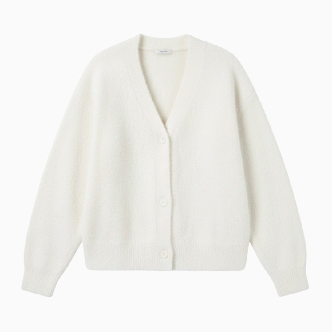 Elaris | Oversized Mohair Knit Cardigan