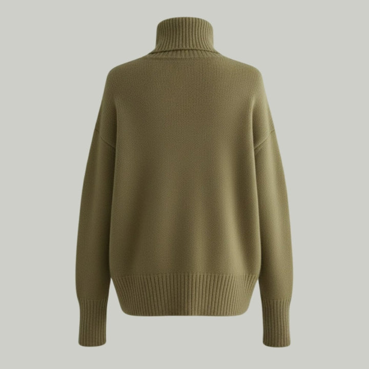 Averelle | Oversized Cashmere Turtleneck Sweater