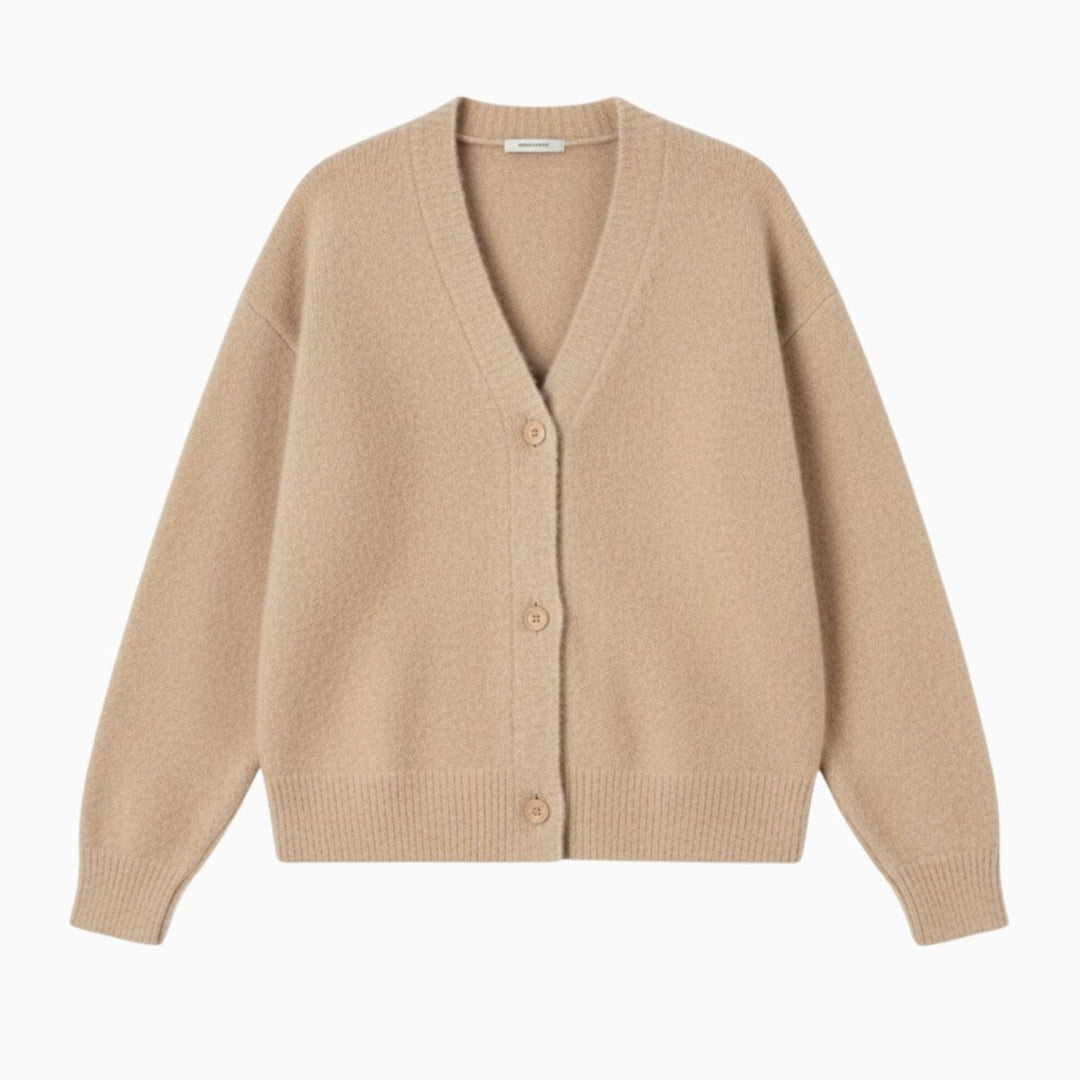 Elaris | Oversized Mohair Knit Cardigan