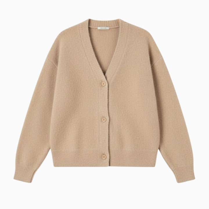 Elaris | Oversized Mohair Knit Cardigan