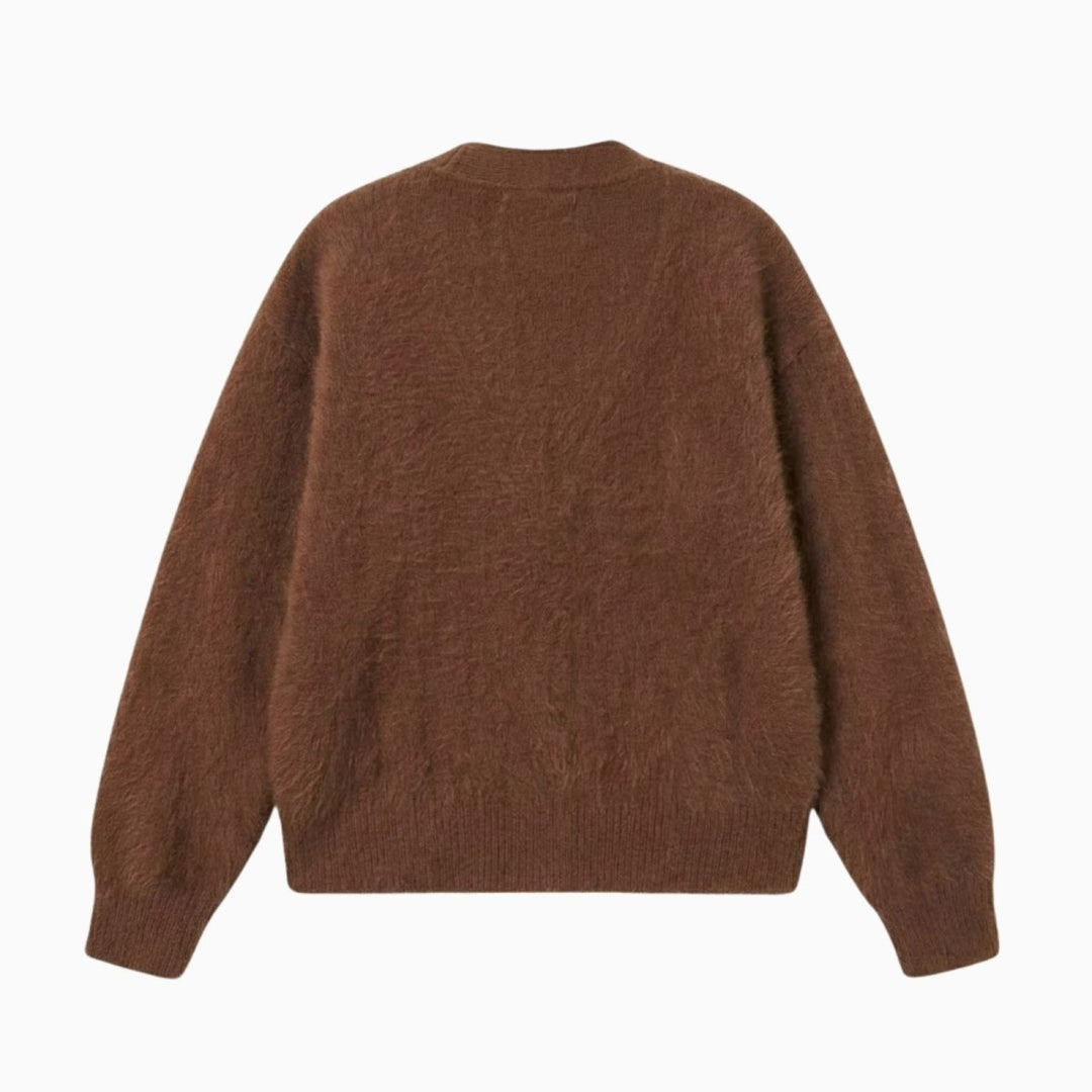 Elaris | Oversized Mohair Knit Cardigan