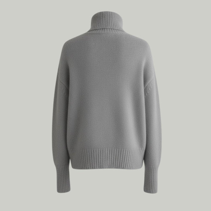 Averelle | Oversized Cashmere Turtleneck Sweater