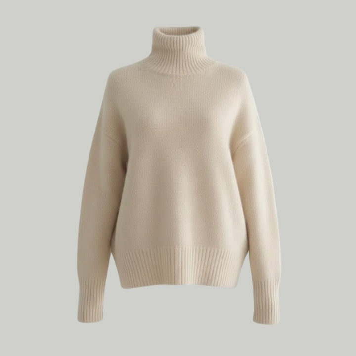 Averelle | Oversized Cashmere Turtleneck Sweater