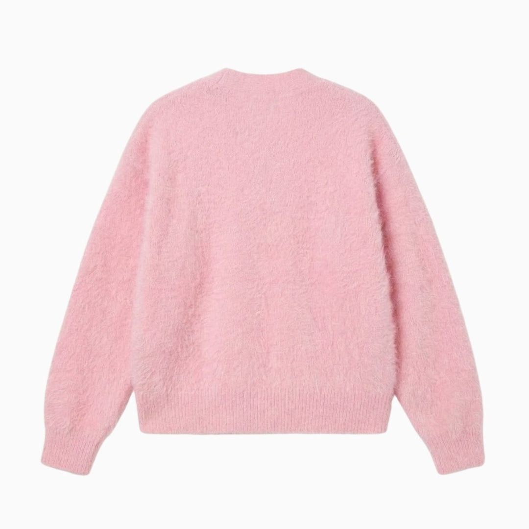 Elaris | Oversized Mohair Knit Cardigan