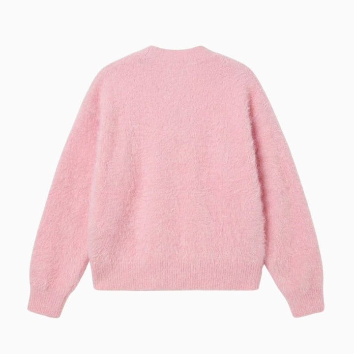 Elaris | Oversized Mohair Knit Cardigan