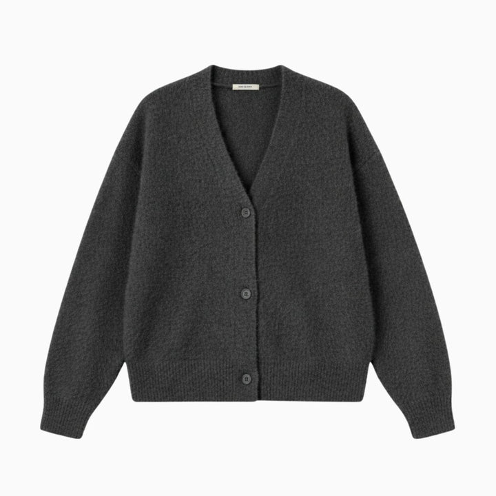 Elaris | Oversized Mohair Knit Cardigan