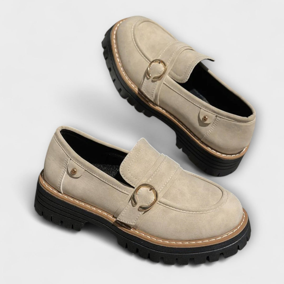 Lora | Casual loafers met ronde neus