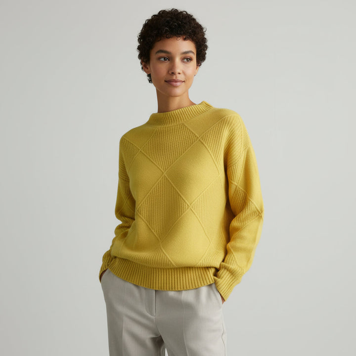 Velora | Cozy Turtleneck Knit Sweater