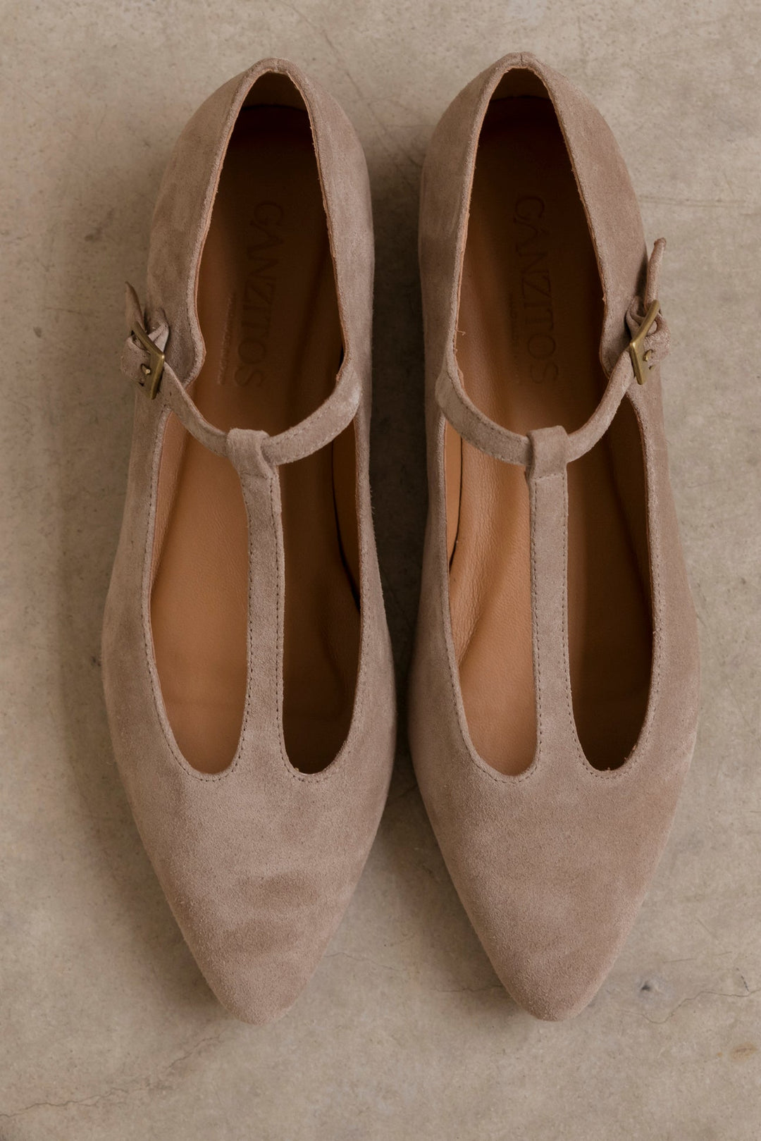 Cata Taupe Suede