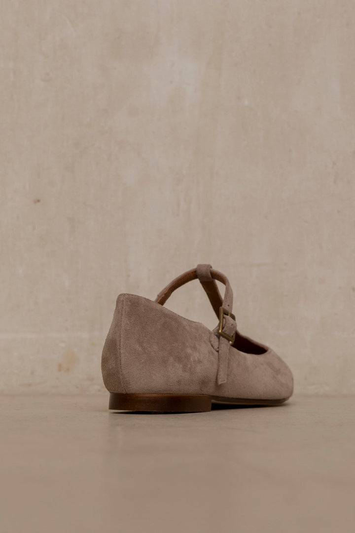 Cata Taupe Suede