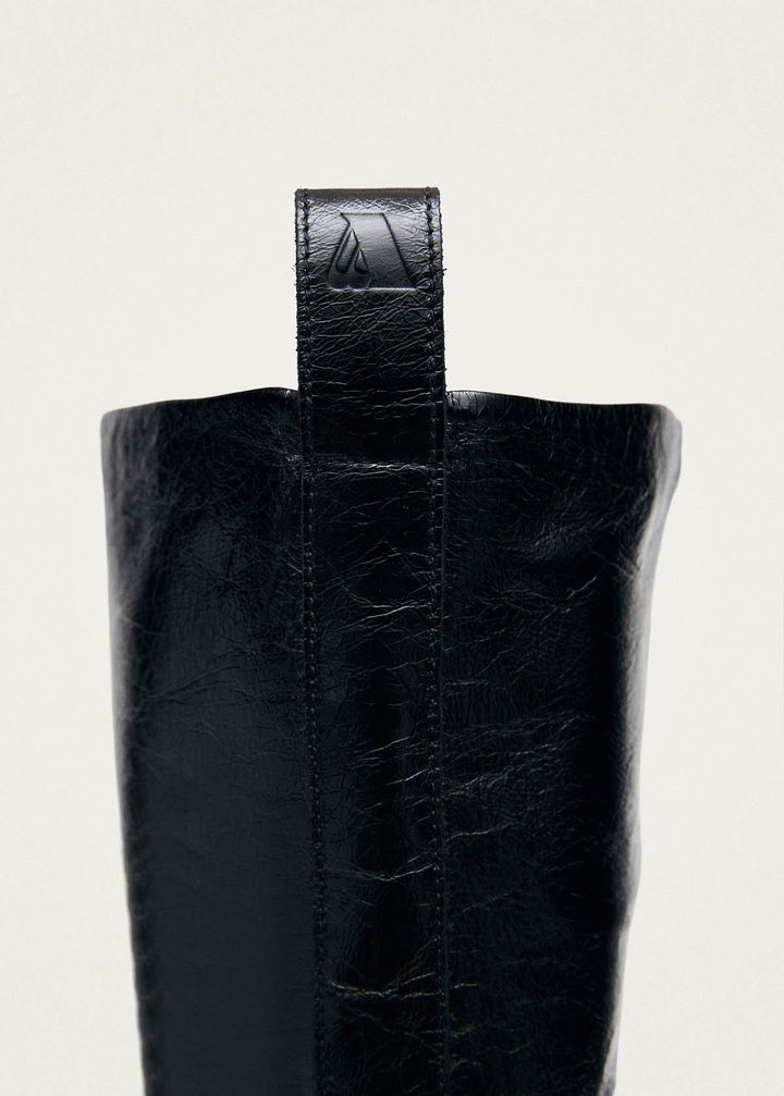Milo Rift Black Leather Boots