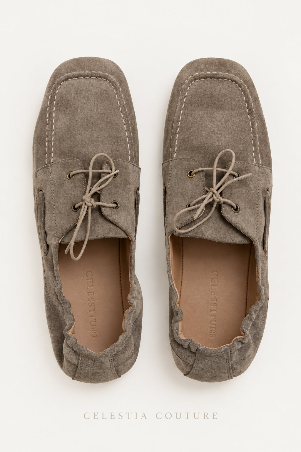 Driver Taupe suede Loafers