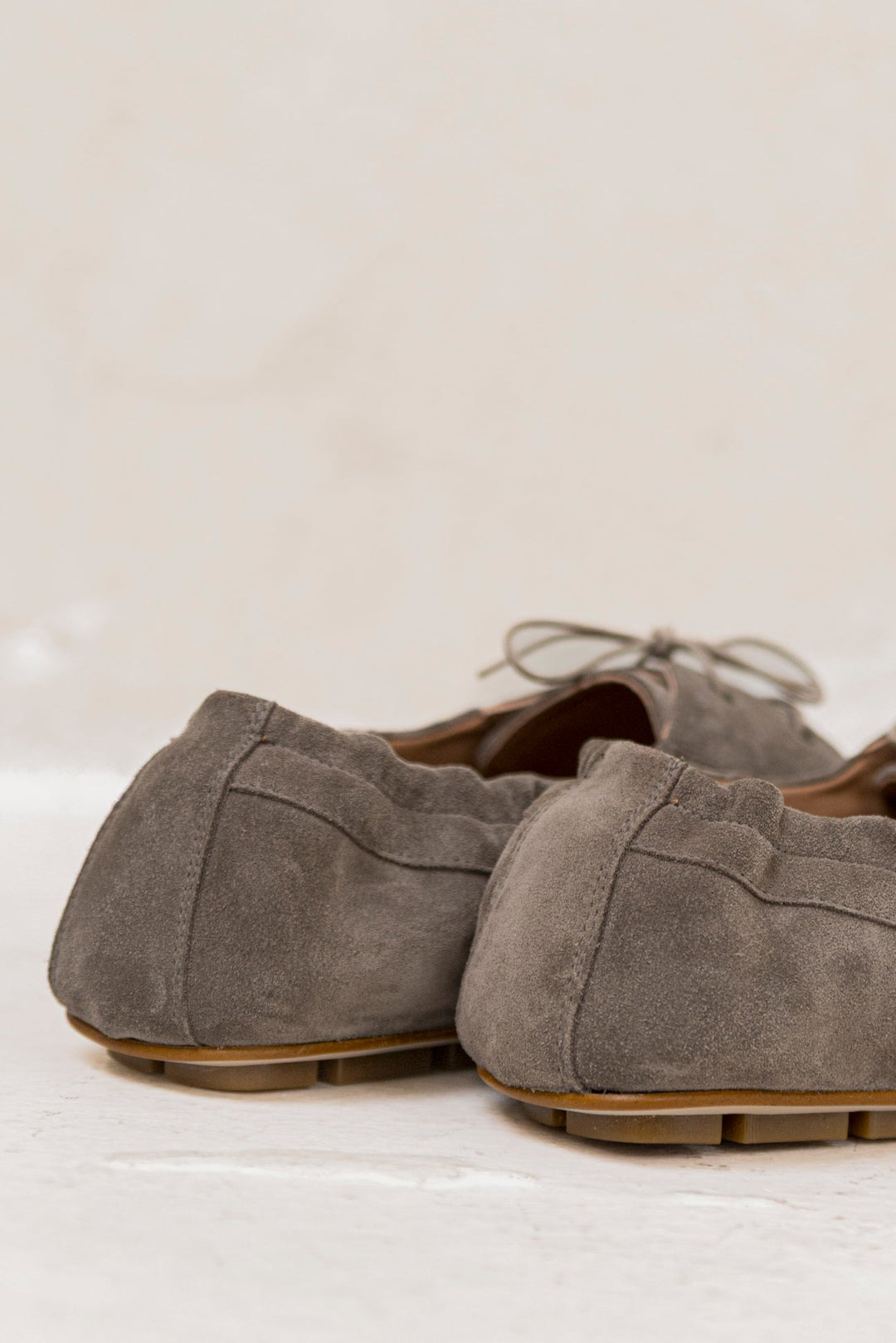 Driver Taupe suede Loafers