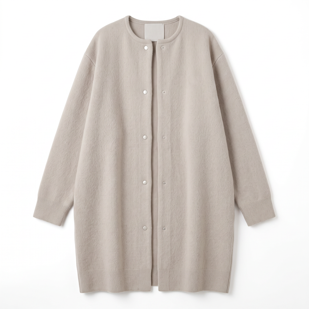 Fernande | Ribbed Longline Duster Cardigan