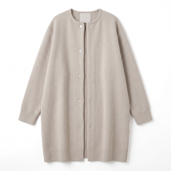Fernande | Ribbed Longline Duster Cardigan
