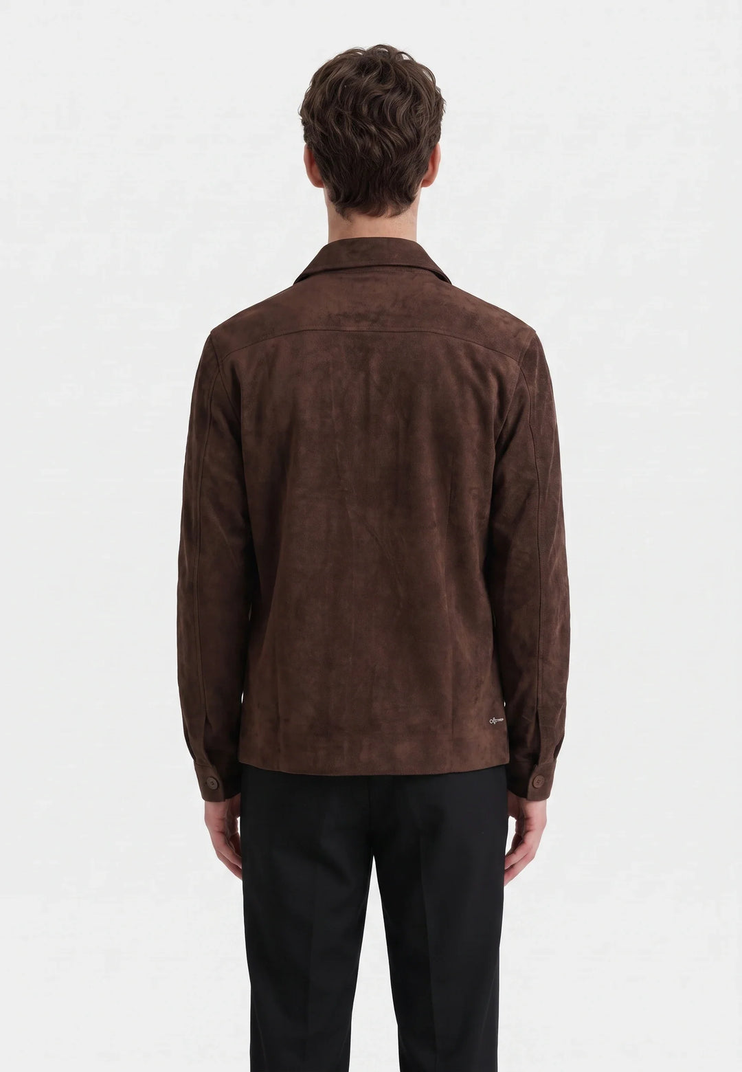 Nash vegan suede jacket - Brown