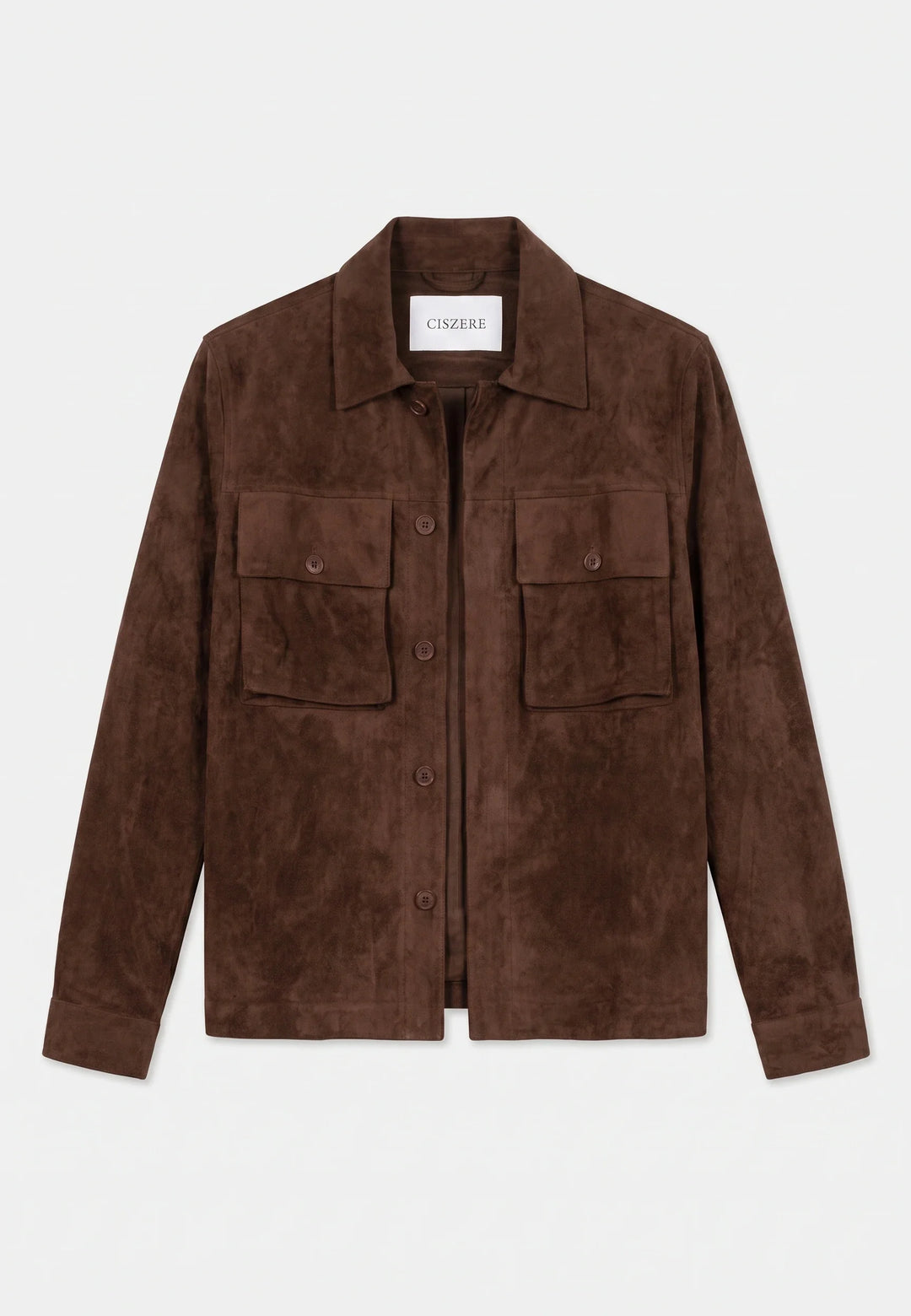 Nash vegan suede jacket - Brown
