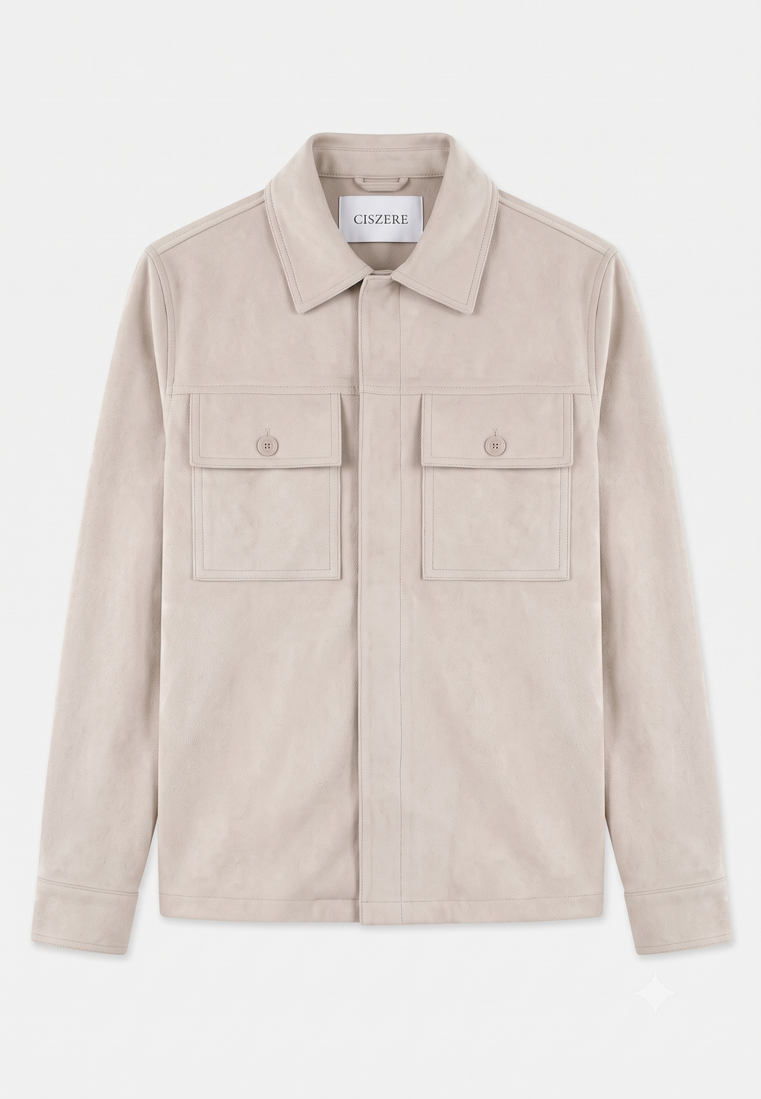 Nash vegan suede jacket - Beige