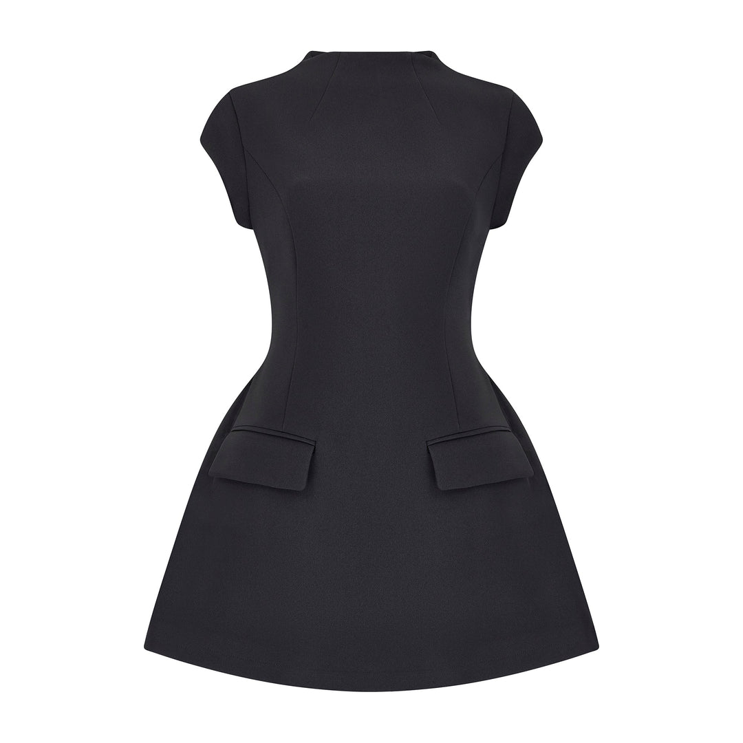 Celestia Cap Sleeve Mini Dress