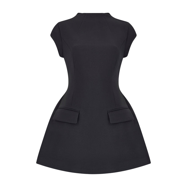Celestia Cap Sleeve Mini Dress