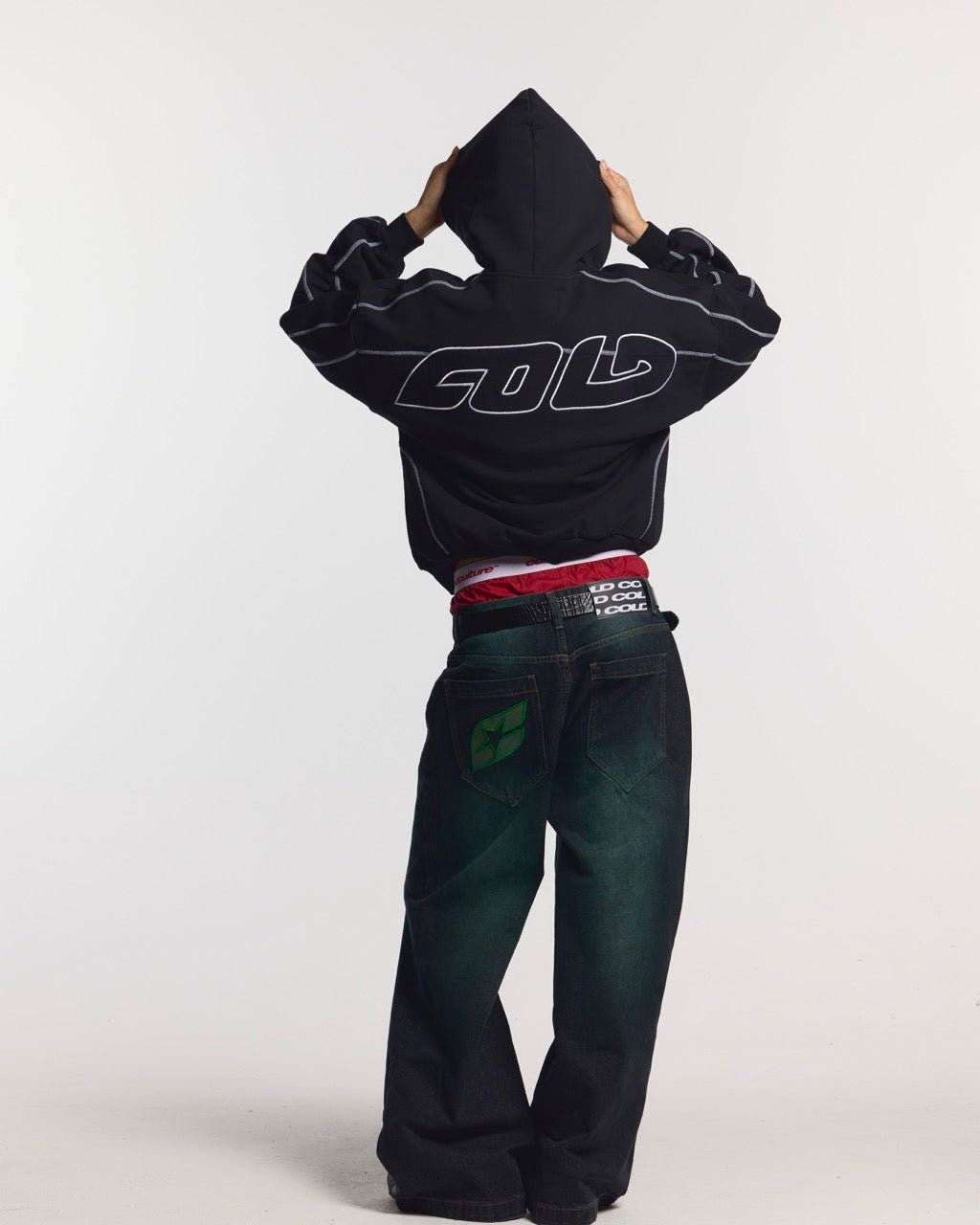 PRECIOUS V3 PANTS BLACK &amp; GREEN