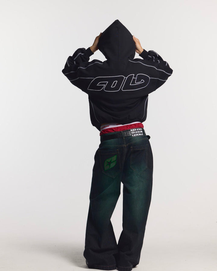 PRECIOUS V3 PANTS BLACK &amp; GREEN