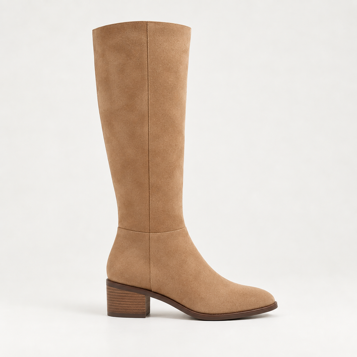 Cosette | Wide-Calf Suede Knee High Boot