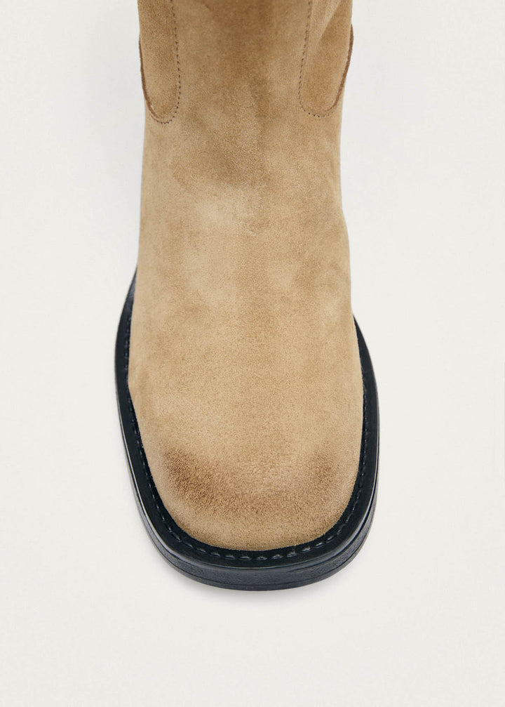 Sajan Suede Sand Leather Boots