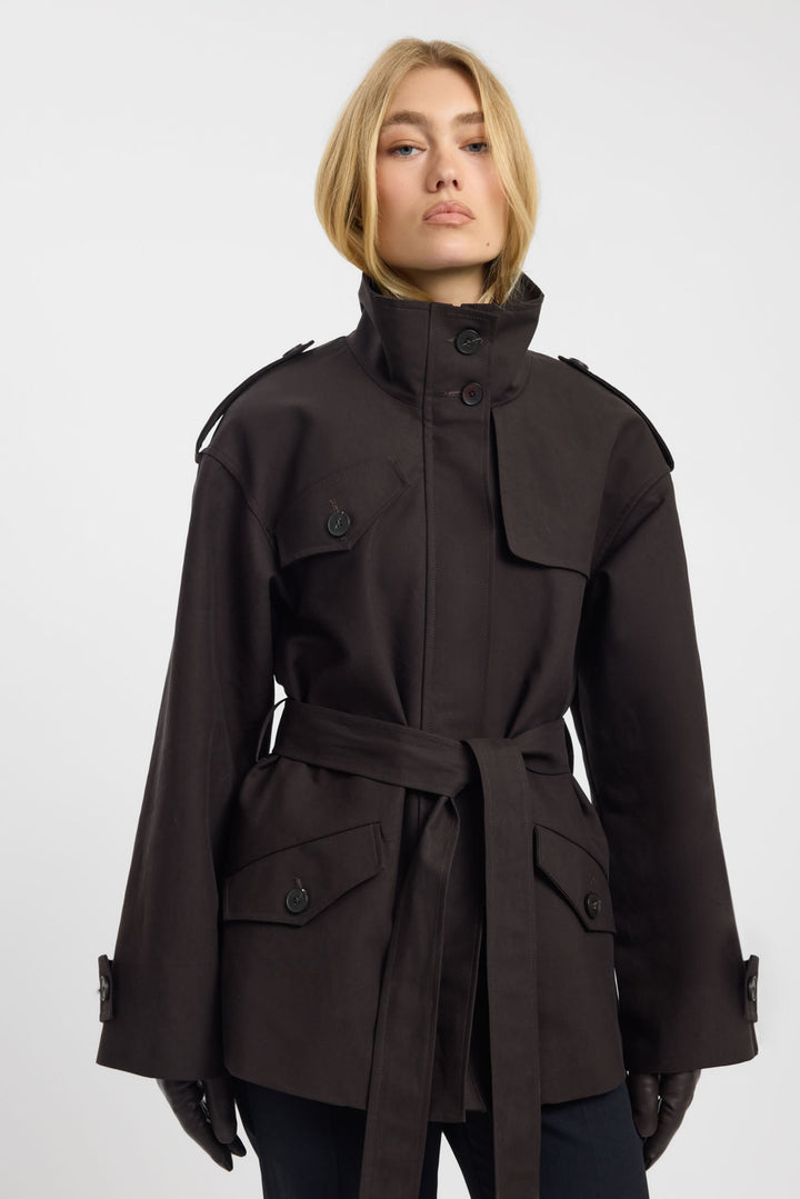 Leon Belted Trench