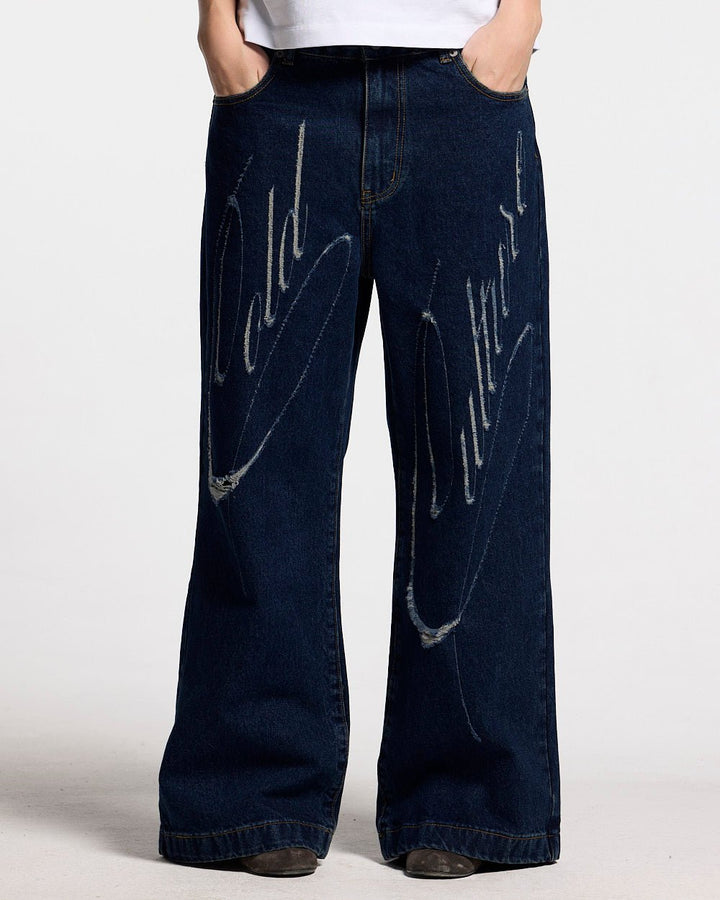 SCRIPT V3 PANTS RAW DENIM