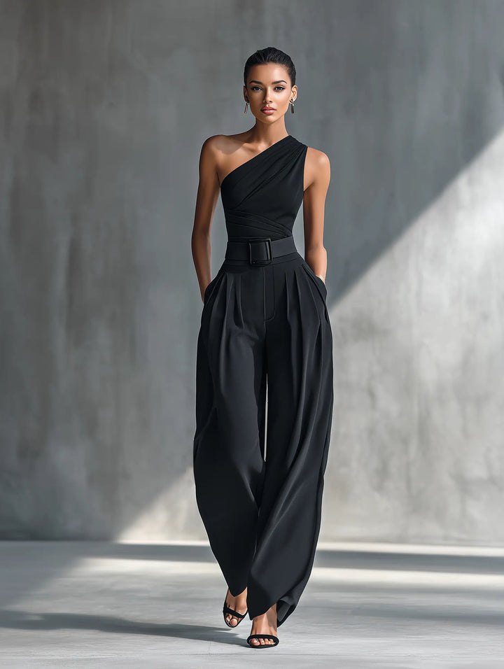 Naomi | Knit Top Wide-Leg Pants Set