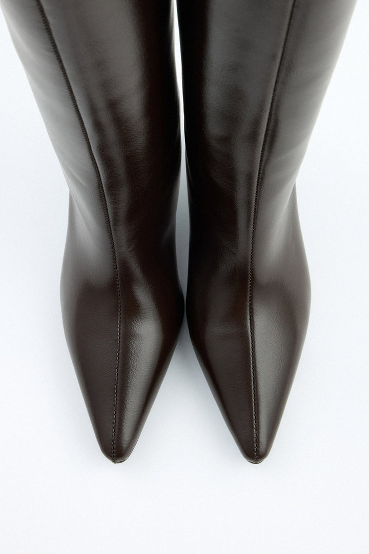 Seravyn | Leather Knee High Boots