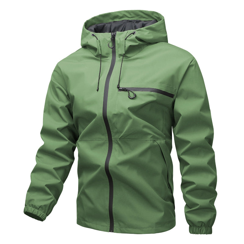 All-Weather Utility Waterproof Oversized Hooded Jacket