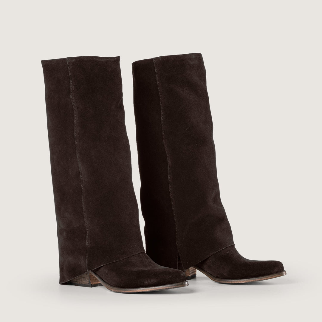 Paloma Dark brown Texan Boots