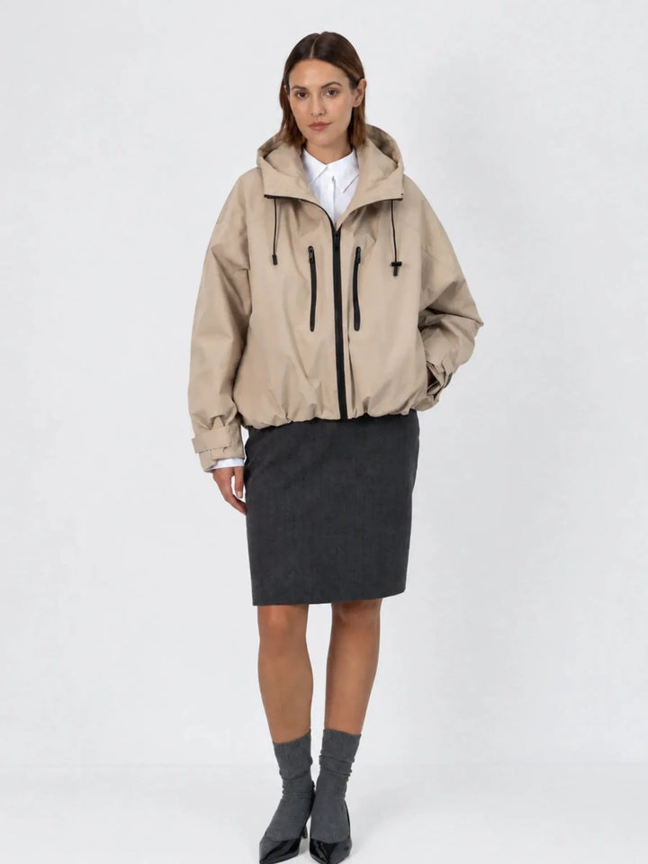 The Elara Oversized Rain Jacket
