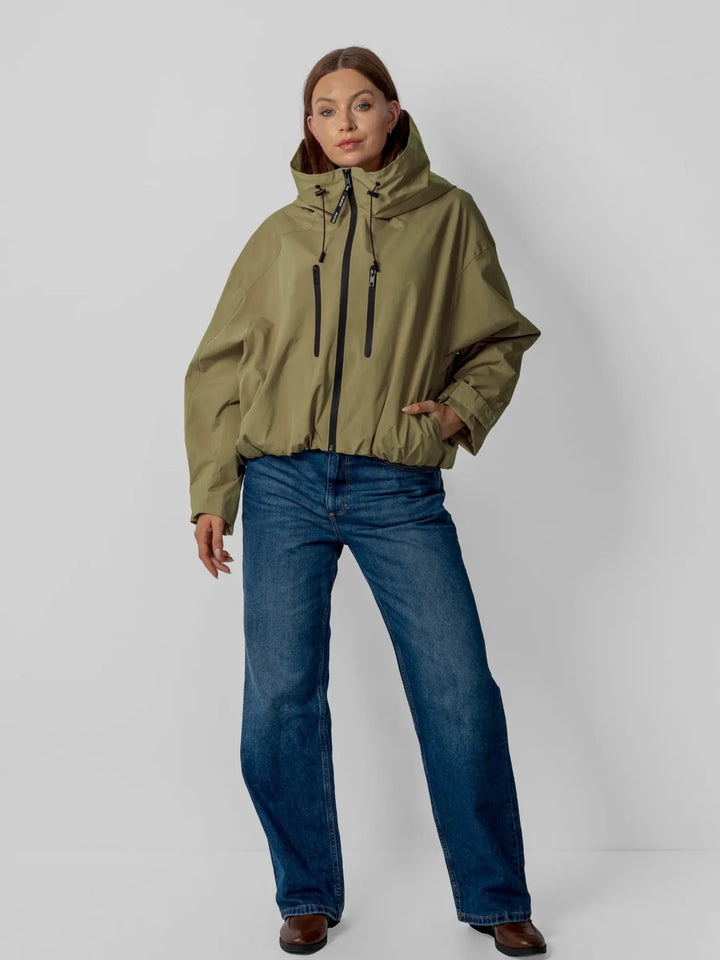The Elara Oversized Rain Jacket