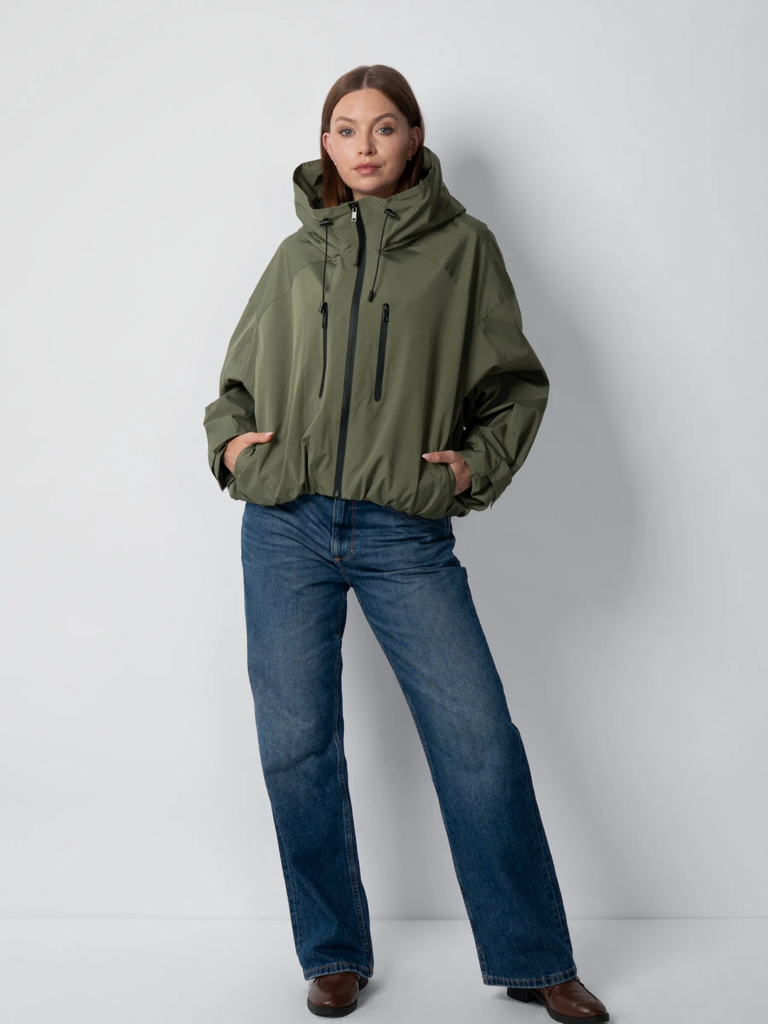 The Elara Oversized Rain Jacket
