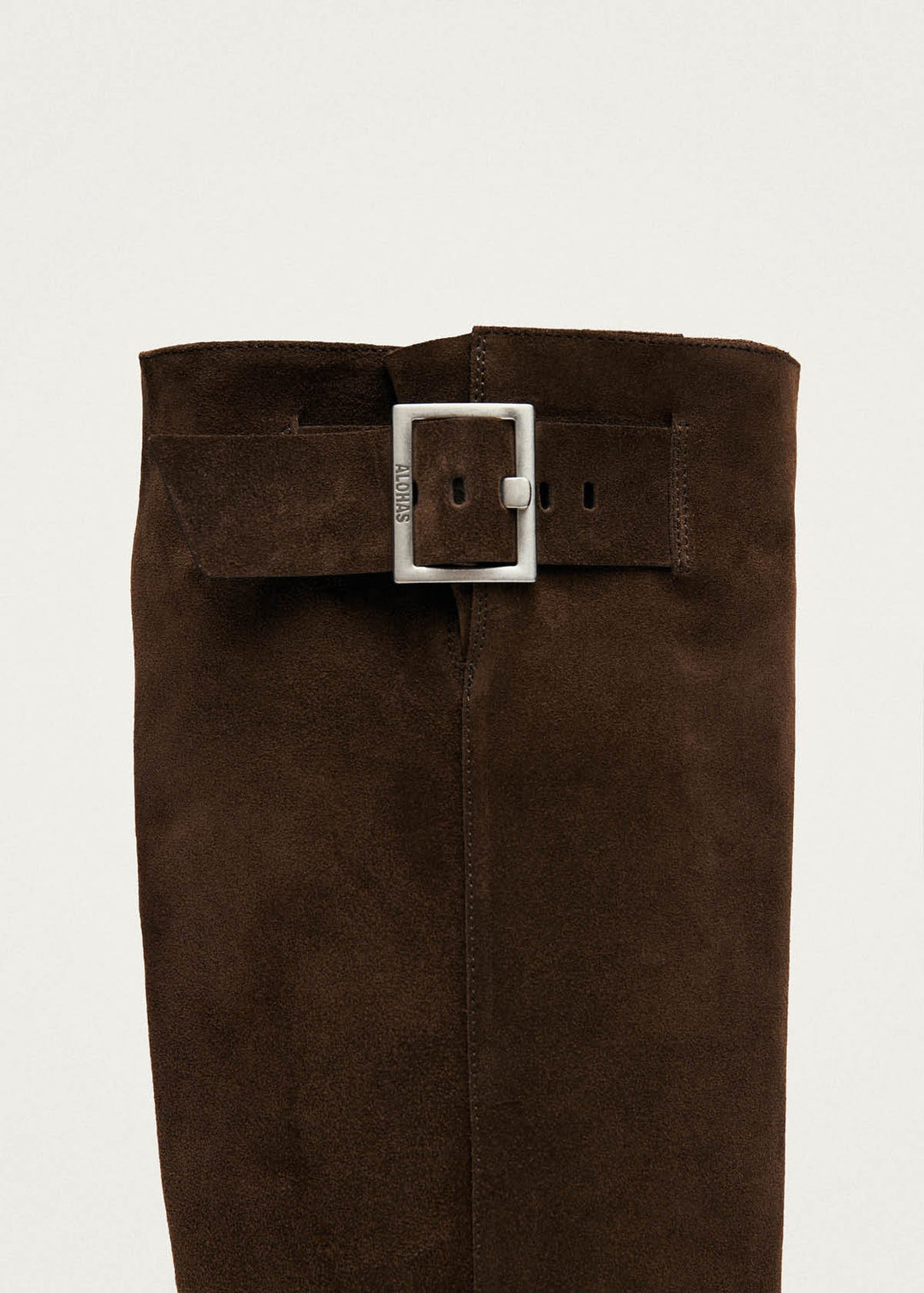 Tomi Suede Brown Leather Boots